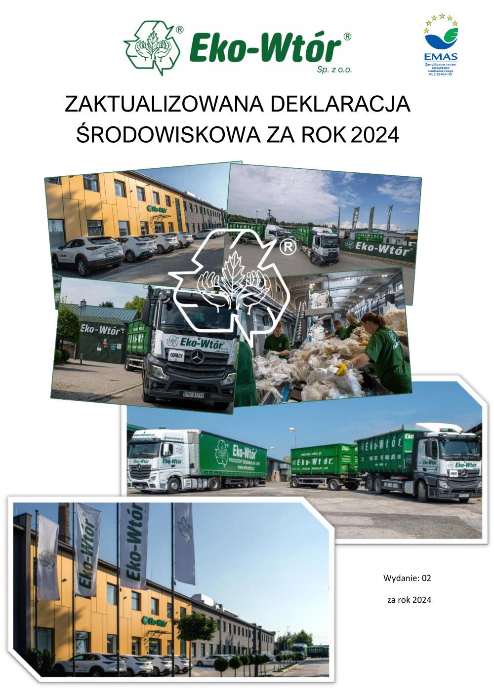 Eko-Wtór - Deklaracja Środowiskowa